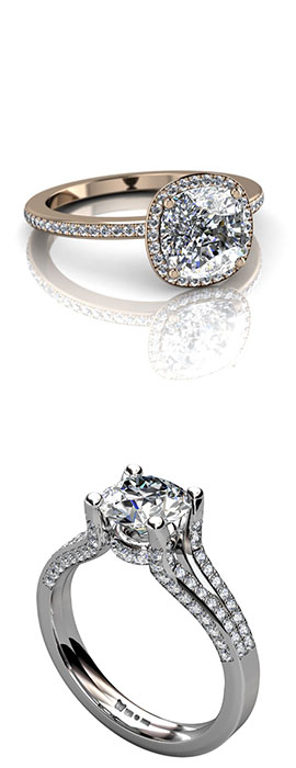 alliansringar diamanter